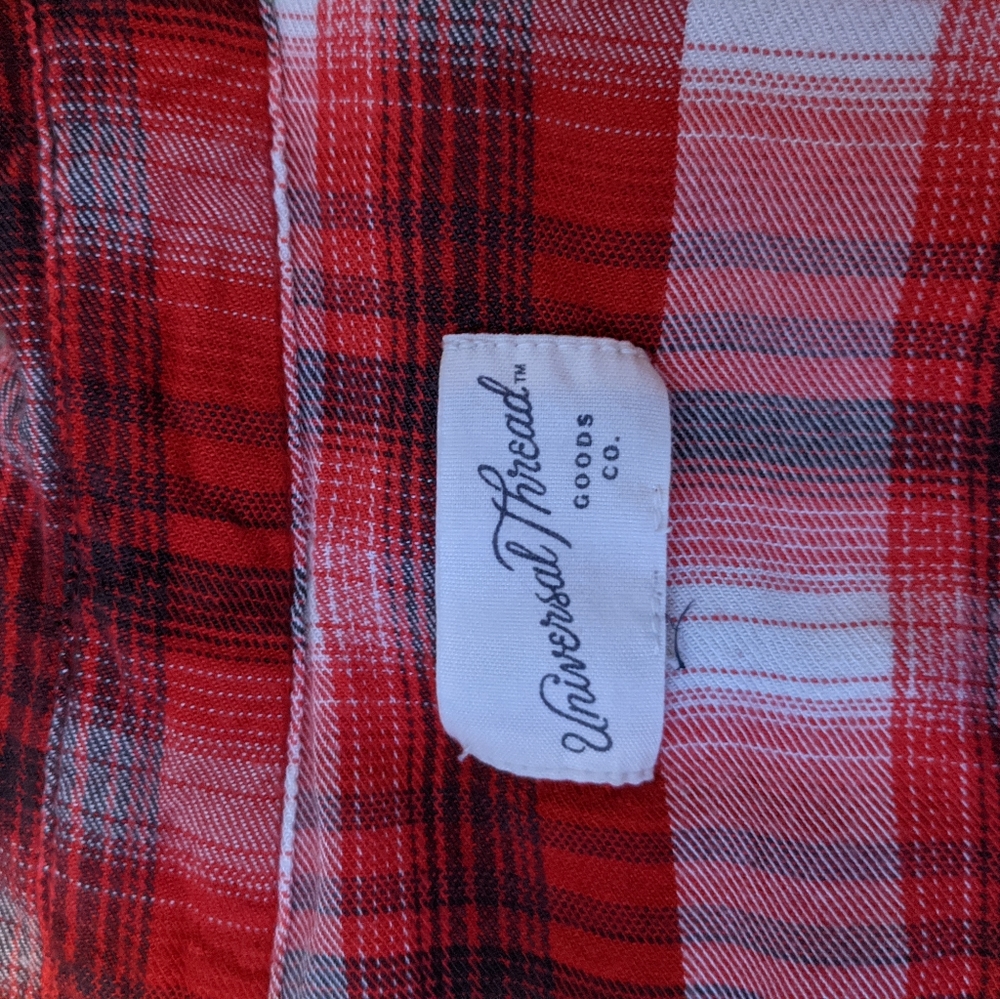 Super Soft Red Universal Thread Flannel - image 4